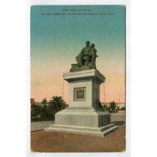 SAN JUAN ANTIGUA TARJETA POSTAL MONUMENTO